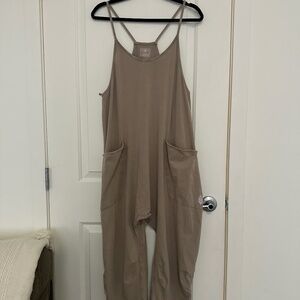 Free People Hotshot Onesie | Mocha | Size Small | Like New